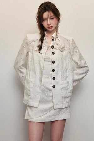 White Rose Dress