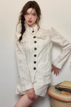 White Rose Dress