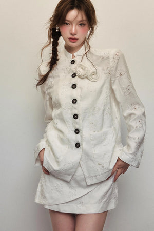 White Rose Dress