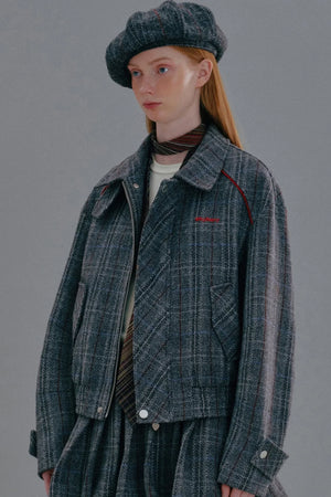 WhyBerry Sweetheart Killer Tweed Jacket