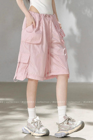 Wide-Leg Cargo Pants