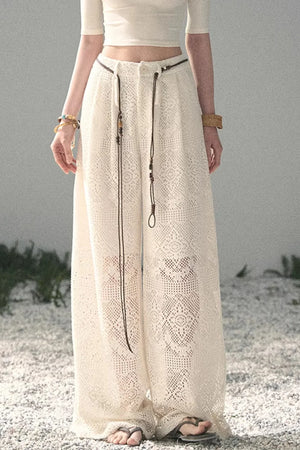 Wide-Leg Summer Pants