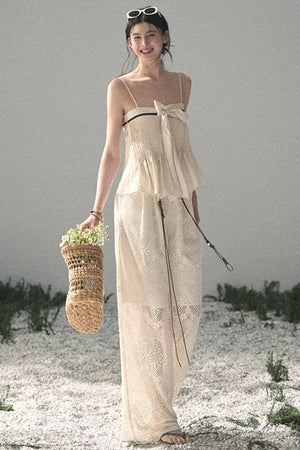 Wide-Leg Summer Pants