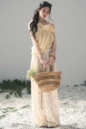 Wide-Leg Summer Pants