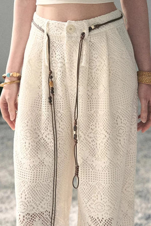 Wide-Leg Summer Pants