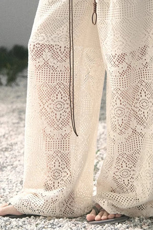 Wide-Leg Summer Pants