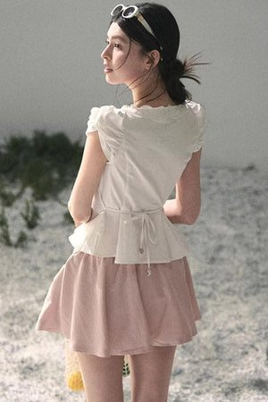 Wind Chimes A-Line Skirt