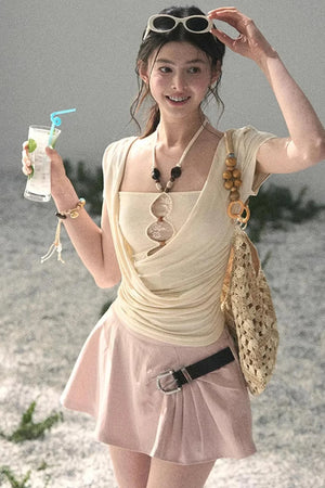 Wind Chimes A-Line Skirt
