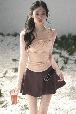 Wind Chimes A-Line Skirt