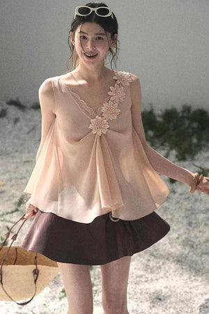 Wind Chimes A-Line Skirt