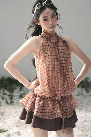 Wind Chimes A-Line Skirt