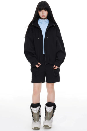 Windproof Waterproof Storm Jacket Pants Set-Up