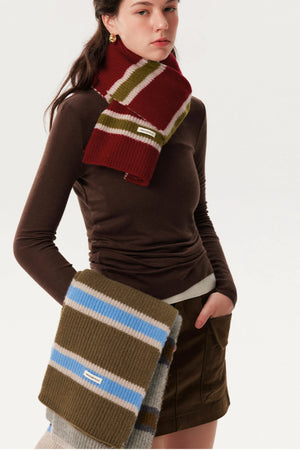 Winter Atmosphere Wool Scarf