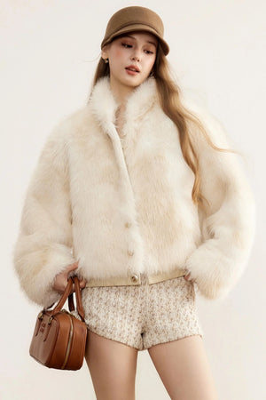 Winter Cocoon Furry Coat