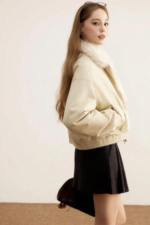 Winter Cocoon Furry Coat