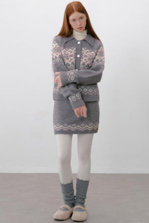 Winter Fair Knit Cardigan