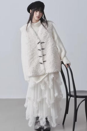 Winter Faux Lamb Wool Coat