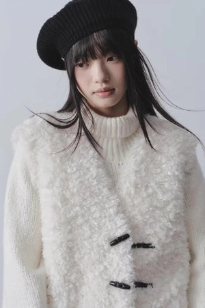 Winter Faux Lamb Wool Coat