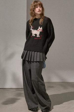 Winter Fur Drop Sweater