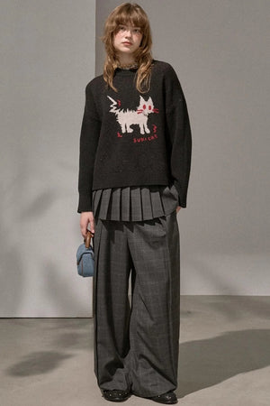 Winter Fur Drop Sweater