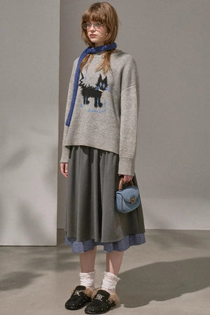 Winter Fur Drop Sweater