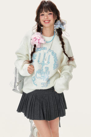 Winter Jacquard Crew Sweater