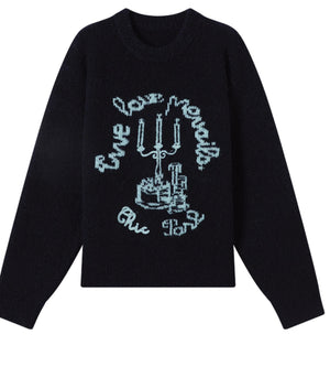 Winter Jacquard Crew Sweater