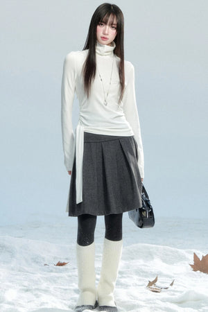 Winter Lace High Neck Top