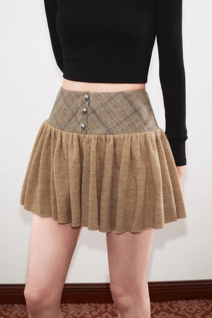 Winter Plaid Skirt
