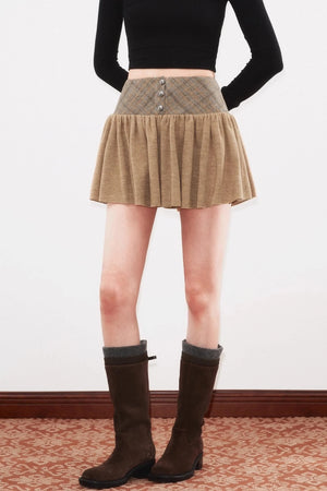 Winter Plaid Skirt