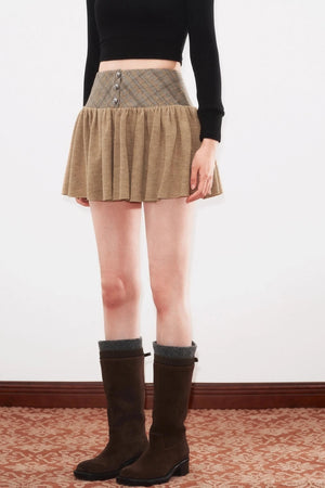 Winter Plaid Skirt