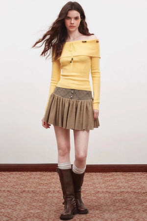 Winter Plaid Skirt