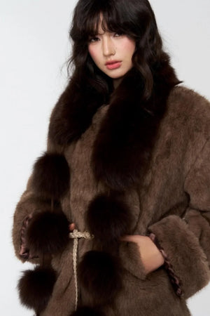 Winter Warm Fox Fur Scarf