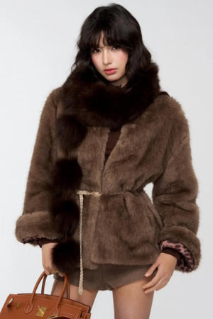 Winter Warm Fox Fur Scarf