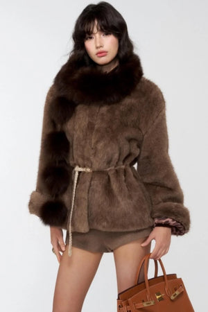 Winter Warm Fox Fur Scarf