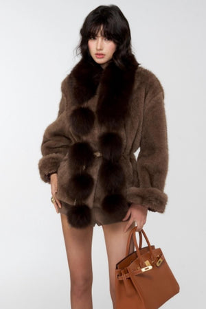 Winter Warm Fox Fur Scarf