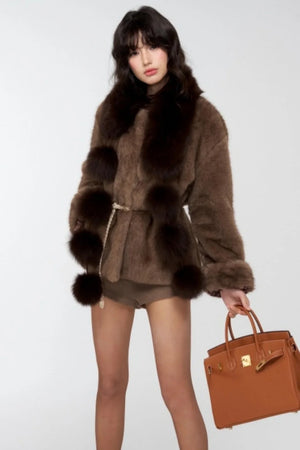 Winter Warm Fox Fur Scarf