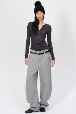 Winter Wide-Leg Sweatpants