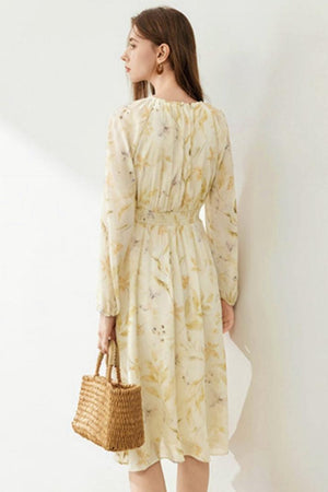Women's Seaside Vacation Floral Dress