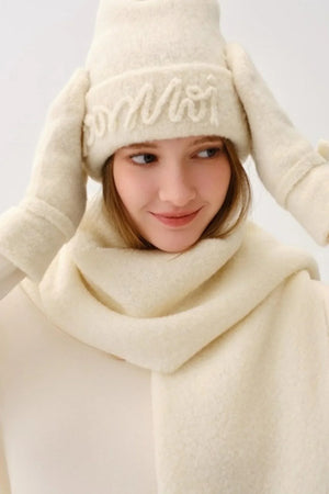 Wool Blend Knitted Set-Up