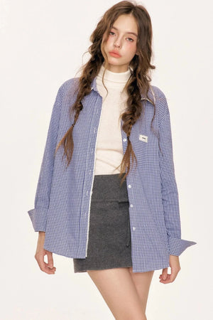 Wool Blend Tweed Mini Skirt