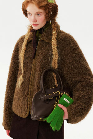 Wool Fine-Knit Winter Gloves