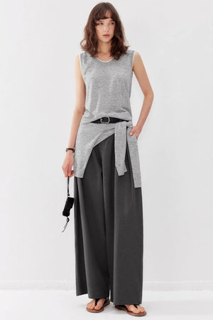 Wool Knit Cardigan Set-Up