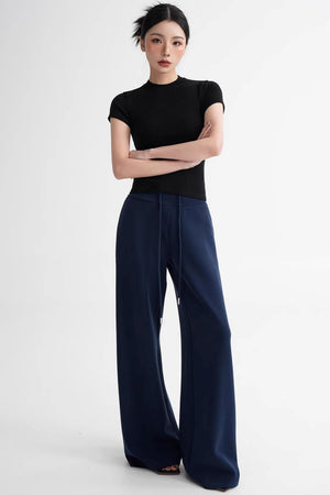 Wool Right-Shoulder Slim Top
