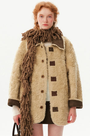 Woolen A-Line Skirt