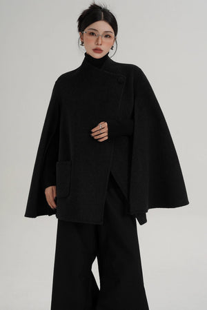 Woolen Cape Coat