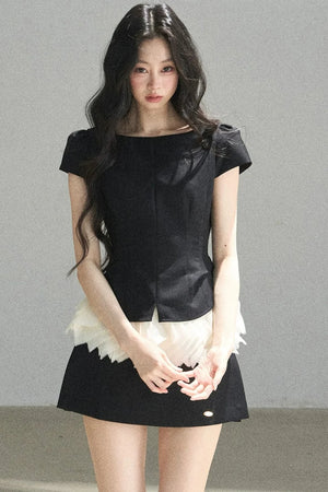 Youthful A-Line Puffy Skirt