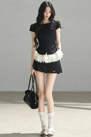Youthful A-Line Puffy Skirt