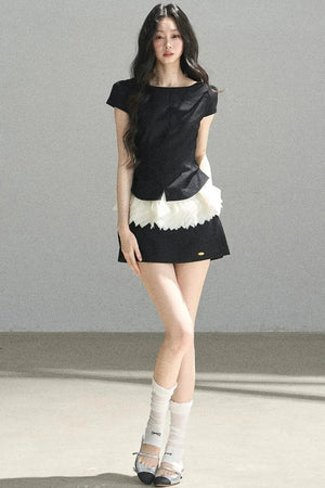 Youthful A-Line Puffy Skirt