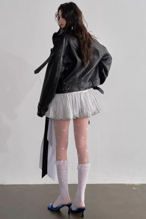 Youthful Embroidered Ballet Skirt